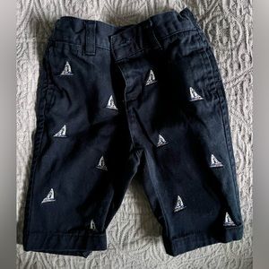Ralph Lauren pants with embroidered sailboats